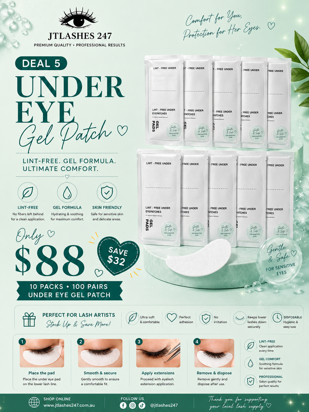 Deal 5 – Under Eye Gel Patch Bundle