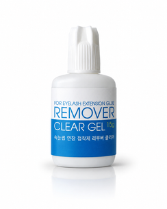 Eyelashes removal gel